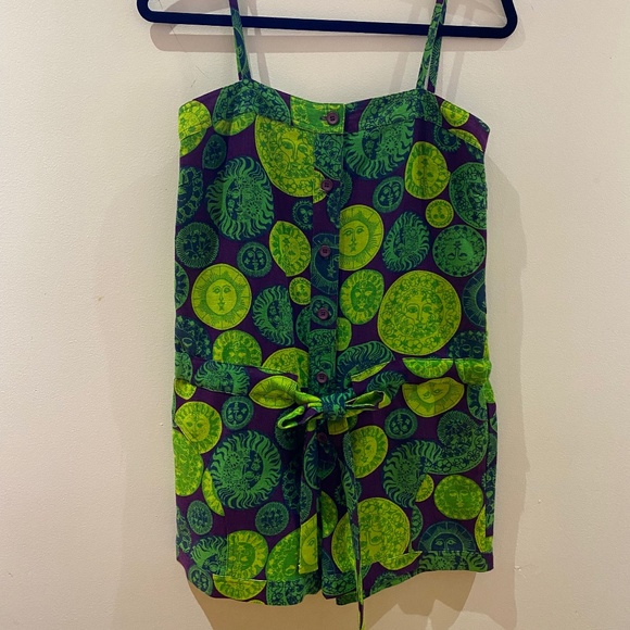 Anna Sui Sun Print Romper - Picture 1 of 5